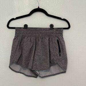 Lululemon Gray Running Shorts Size 8